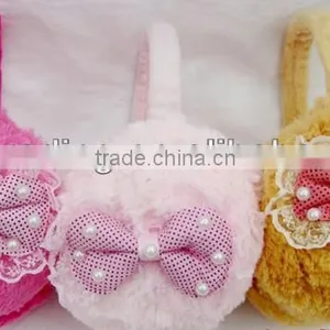 Fashion Bowknot Winter Ear Warmers Cute Winter Ear Muffs thumbnail-1