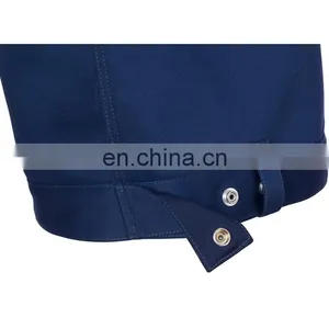 Cheap Us Navy Blue 100% Cotton Workwear Work Engineer Jacket thumbnail-4