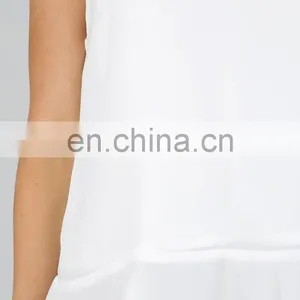 Latest Tops Designs Girls Ruffle Halter Halter Neck Tops Wholesale thumbnail-5
