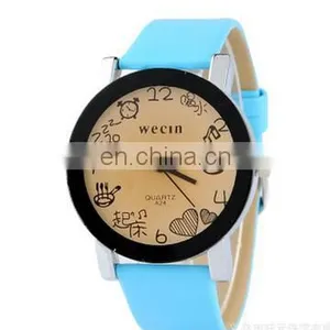 Creative Personality Minimalist Leather Normal Watch Men And Women Couple Watch Smart Electronics Casual Watches thumbnail-3