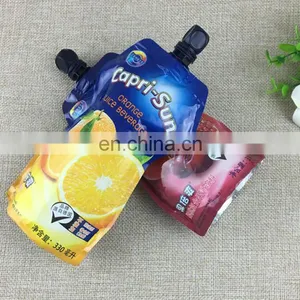 Hot Sale Custom Shape Stand up Resealable Juice/milk/liquid Stand up Pouch With Spout thumbnail-3
