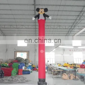 6m High Inflatable Cartoon Characters Mouse Rabbit Air Dancer for Advertisement thumbnail-1