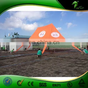 Star Shaped Large Event Marquee Tent /Outdoor Display Double Peak Twin Star Tent thumbnail-6
