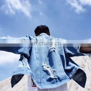Wholesale Distressed Denim Jackets - thumbnail-3
