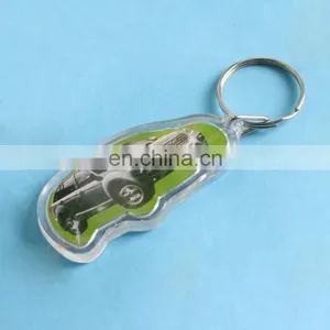 Clear or Photo Holder Custom Shape Acrylic Keychain thumbnail-5