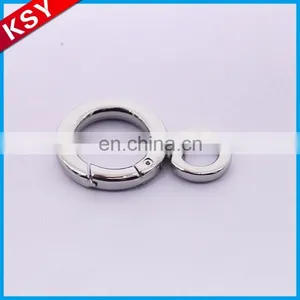 China Manufacturer Best Price Swivel Purse Hanger Snap Hook For Dog Leash Sliver thumbnail-2