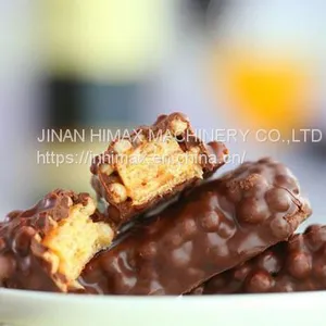 Hot Sale CE Small Chocolate Coating Enrober Line for Family Business thumbnail-3