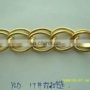 Custom Metal Chain With Double Hook Link Togeter and Little Chains Link Closely thumbnail-3