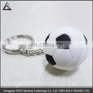 Custom Keychain Silicone Decoration Football Keychain Gift thumbnail-3