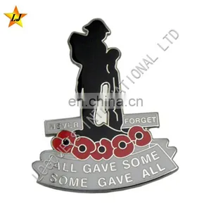 Wholesale Promotional Cheap Custom Logo Pinmetal Tin Button Badge thumbnail-1