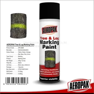 AEROPAK 500ml Quick Drying Tree&Log Marking Paint Environmentally Friendly thumbnail-1