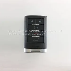 5 Buttons Cadillac Smart Remote Key thumbnail-1