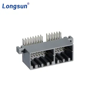 68145-2825 28 Pin Unsealed Right Angle Wire to PC Board Header MOLEX Automotive Connector thumbnail-1