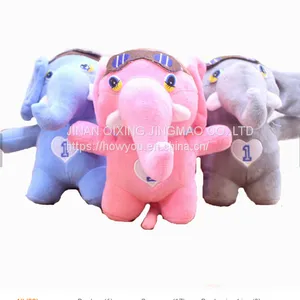 Cute Keychain Plush Toy Elephant Tiny Custom Little Doll thumbnail-1