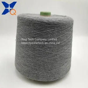 Nm26/2plies 30% Carbon Inside Staple Fiber Blended With 70% Bulky Acrylic Staple Fiber for Knitting Touchscreen Gloves -XT11203 thumbnail-3