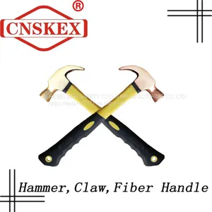 Safety Non-spark Explosion-proof Tool Explosion-proof Wooden Handle Claw Hammer is Made of Aluminum Bronze and Beryllium Bronze thumbnail-2