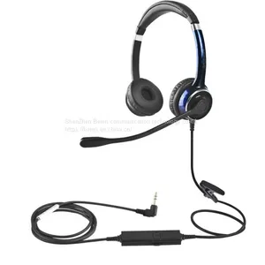 China Beien FC22 PB Business Telephone Headset for Call Center Customer Service Multimedia Teaching Headset thumbnail-1