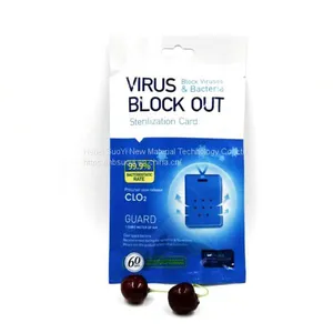 Oem Sterilization Card Protection Clo2 Health Care Spatial Lanyard Virus Blocker thumbnail-5