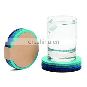 Factory Wholesale Thick Felt Coasters thumbnail-2