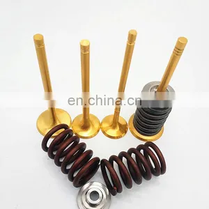 for Mitsubishi Lancer Evolution 9 EVO9 EVO8 4G63 4G63T 6g72 Race Ferrea Plus Oversize Titanium BC Engine Valves Performance thumbnail-6
