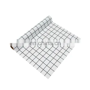 Home Kitchen Oil-Proof Oxford Grid Mat Pad Shelf Paper Drawer Liner Moisture-proof Pad thumbnail-3