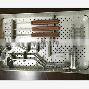 Basic Orthopedic Instrument,lumbar Spine Fixation,Anterior Cervical Plate Instrument Set thumbnail-1