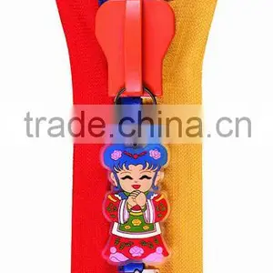 Brand New Y Teeth No.10 Open End Colorful Plastic Zipper thumbnail-1