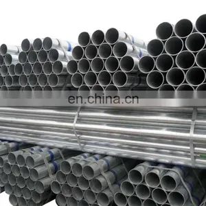 BS1387 /ASTM A36 Construction zn Coating Pre Galvanized Steel Pipe thumbnail-4