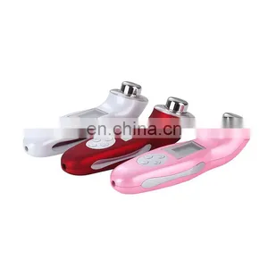 Portable Home Use 3MHz Ultrasonic Galvanic Photon Skin Rejuvenation Wrinkle Eraser Facial Spa Beauty Device thumbnail-1
