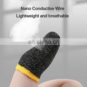 Gaming Finger Sleeve Breathable Fingertips Mobile Phone Games Touch Screen Finger Cots Cover Sensitive Mobile Touch thumbnail-2