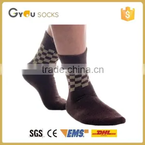 Man's Classic Stylish Black Color Wool Tube Socks With Pattern thumbnail-1
