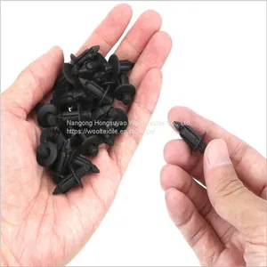 High Quality Push Fit Auto Plastic Rivet Clip 8mm Plastic Rivets Car Clips Plastic Rivets thumbnail-2