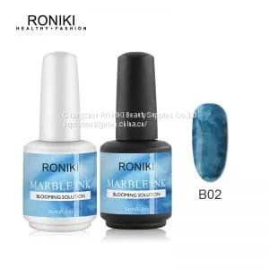 RONIKI Marble Ink Gel Polish China Factory Nail Painting Color Gel thumbnail-2