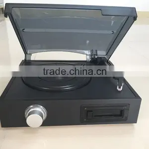 DS-2011 Modern Turntable& Gramophone With Cassette/3 Speed thumbnail-5