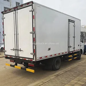 Manufacture Trade Refrigerator Trucks Dongfeng 5ton Cooling Truck for Vegetables and Fruit thumbnail-2