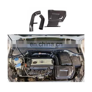 High Efficiency Car Engine Replacement Dry Carbon Fiber Air Intake For VOLKSWAGEN EA888 Mk6 Gti 2.0T thumbnail-1