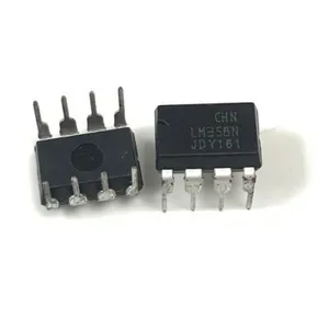 Texas Instruments LM358N Integrated Circuits (ICs) Linear - Amplifiers - Instrumentation, OP Amps, Buffer Amps thumbnail-1
