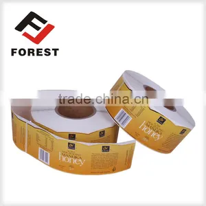 Printing Custom Adhesive Waterproof Labels,Honey Bottle Labels,custom Make Glitter Stickers thumbnail-1