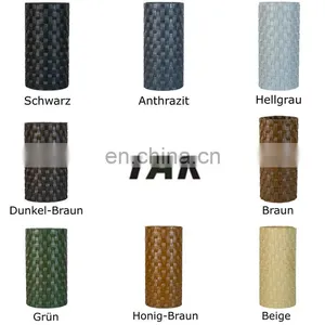 60cm-120cm Balkonsichtschutz Rattan Balkonbespannung Zaunsichtblende Gelanderschutz thumbnail-2