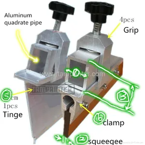 Squeegee Clamp Kit AL Extruded Profile Fabricated thumbnail-5