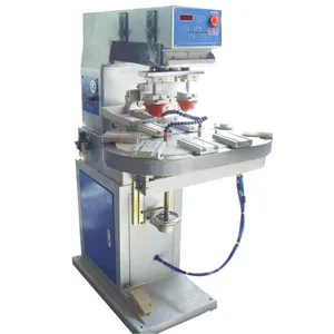 MeiChao Double Colors 8 Stations Automatic Rotary Turntable Pad Printing Machine thumbnail-1