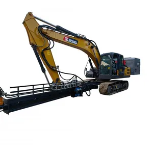 Excavator Modified Down the Hole Drilling Rig, Excavator Modified Slope Support Drilling Rig, Reasonable Design, Easy Operation thumbnail-3