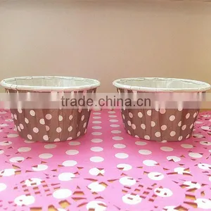 Polka Dot Water Oil Resistant Paper Tart Cake Tartlet Muffin Baking Cup thumbnail-3