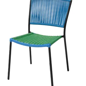 Colorful Garden Patio Stackable Chair Iron Chair Cheap Factory Price Resin Chair thumbnail-5