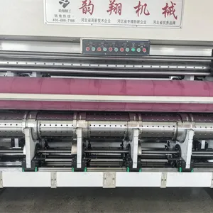 1224 Type High Speed Water Ink Letterpress Printing With Computer Free-pressure Die Cutting Machine for Carton Box Making thumbnail-4