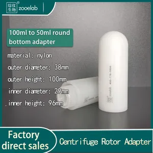 Centrifuge Adapter 100ml to 50ml15ml10ml 5ml2ml1.5ml Tube Set, Eppendorf/Thermo Available thumbnail-5