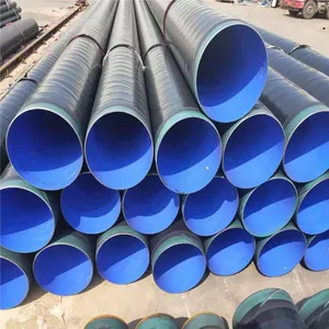 3pe Anti-corrosion Steel Pipes for Gas, Large-diameter Plastic-coated Pipes, Dn1600 Spiral Pipes, Hengyun Can Deliver to the Factory thumbnail-4