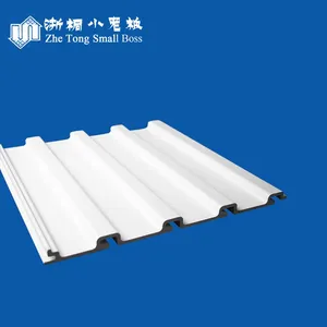 Zhe Tong Small Boss High Quality Waterproof High Density Garage Pvc Slatwall Slat Wall Panel for Store With Hooks thumbnail-1