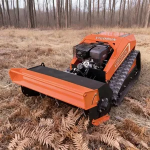 Vigorun Tech MTSK800 Remote Control Flail Mower 1000W Gasoline Engine 800mm Cutting Width 40° Slope Multifunctional Tool Carrier thumbnail-1
