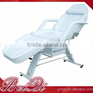 Beiqi Adjustable Tattoo Massage Bed Facial Beauty Barber Chair White Cream Manicure Chair thumbnail-1